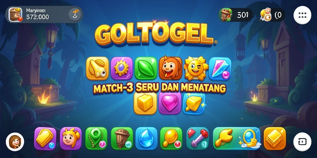Tampilan screenshot dari gameplay <strong>GOLTOGEL</strong> yang seru dan menantang.