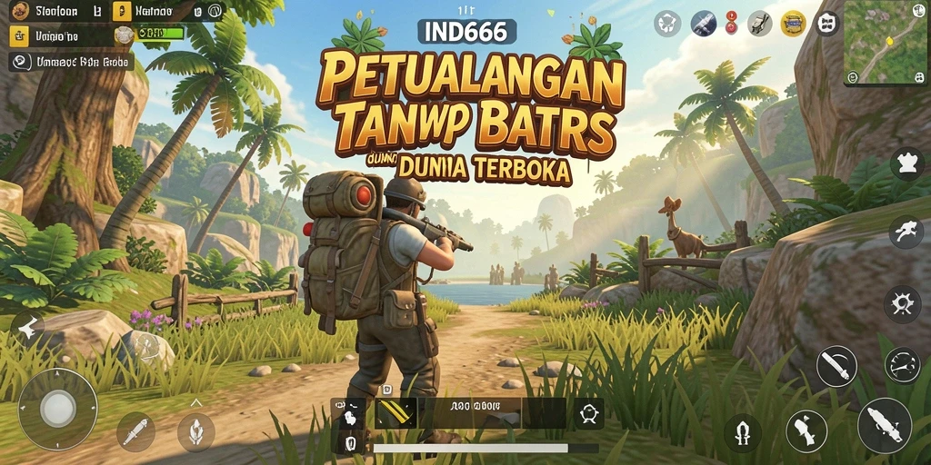 Tampilan menarik dari gameplay Open World di IND666.