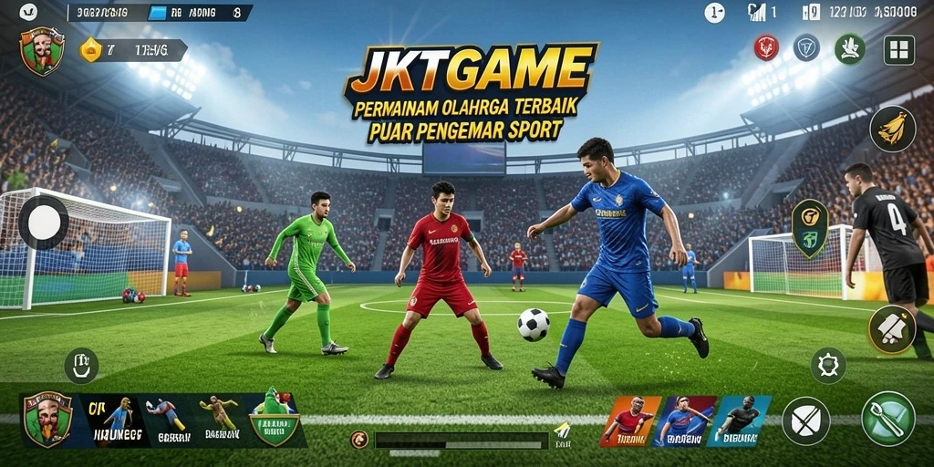 Tampilan screenshot JKTGAME yang menampilkan aksi olahraga yang seru.