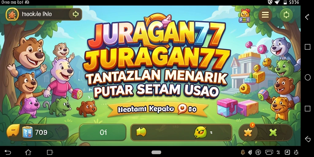 Screenshot utama JURAGAN77 menampilkan gameplay seru dan menarik.