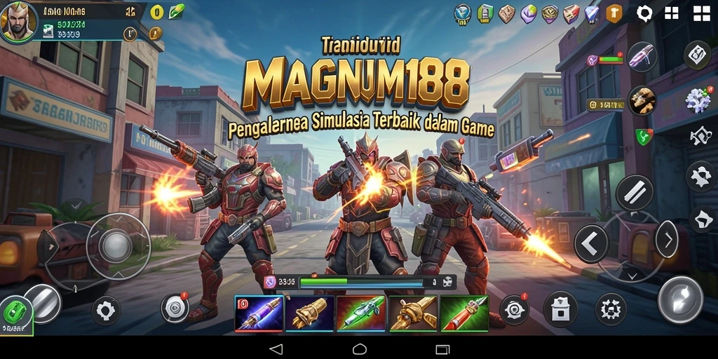 Tampilan gameplay MAGNUM188 yang mendebarkan dan realistis.