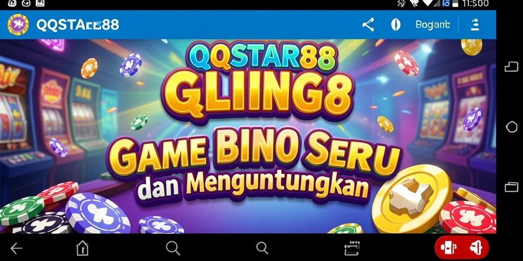 Tampilan gameplay seru di QQSTAR88 dengan berbagai pilihan bingo.