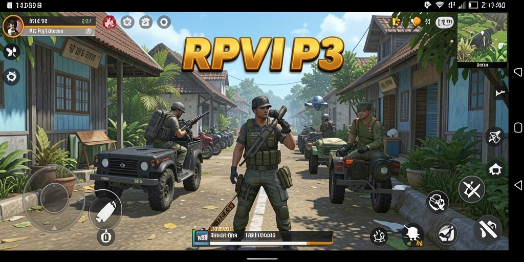Tampilan gameplay RPVIP3 yang mengasyikkan dan interaktif.